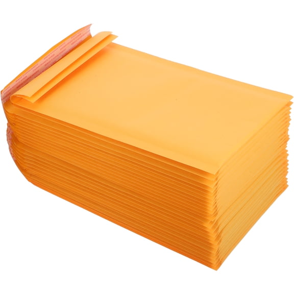 Homoyoyo Yellow Bubble Mailers Self Sealing for Shipping 25Pcs