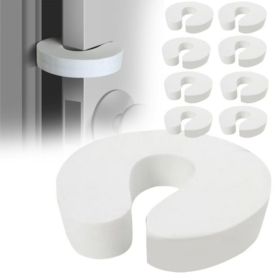 25 Pcs Child Door Finger Pinch Guard Child Proof Door Slam Stopper Baby Proof Doors Extra Soft Foam Baby Finger Protectors Soft Eva Foam Door Prop for Finger Pinch, Dusknt Clearance