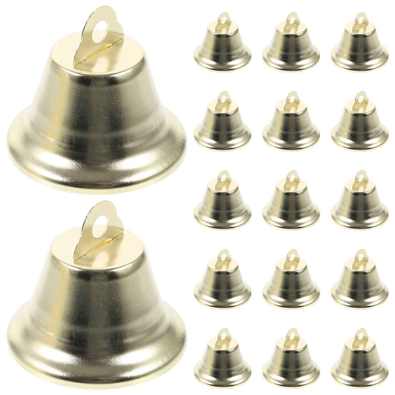 25 Pcs Christmas Tree House Decorations for Home Jingle Bell Party Bell Bell Ornamenet