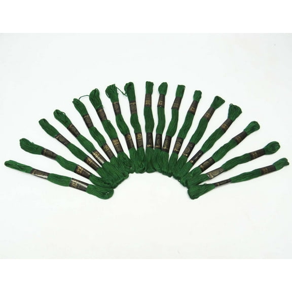 25 Pcs Cotton Sewing Thread Stitch Cross Floss Embroidery Yarn Skeins Needlepoint