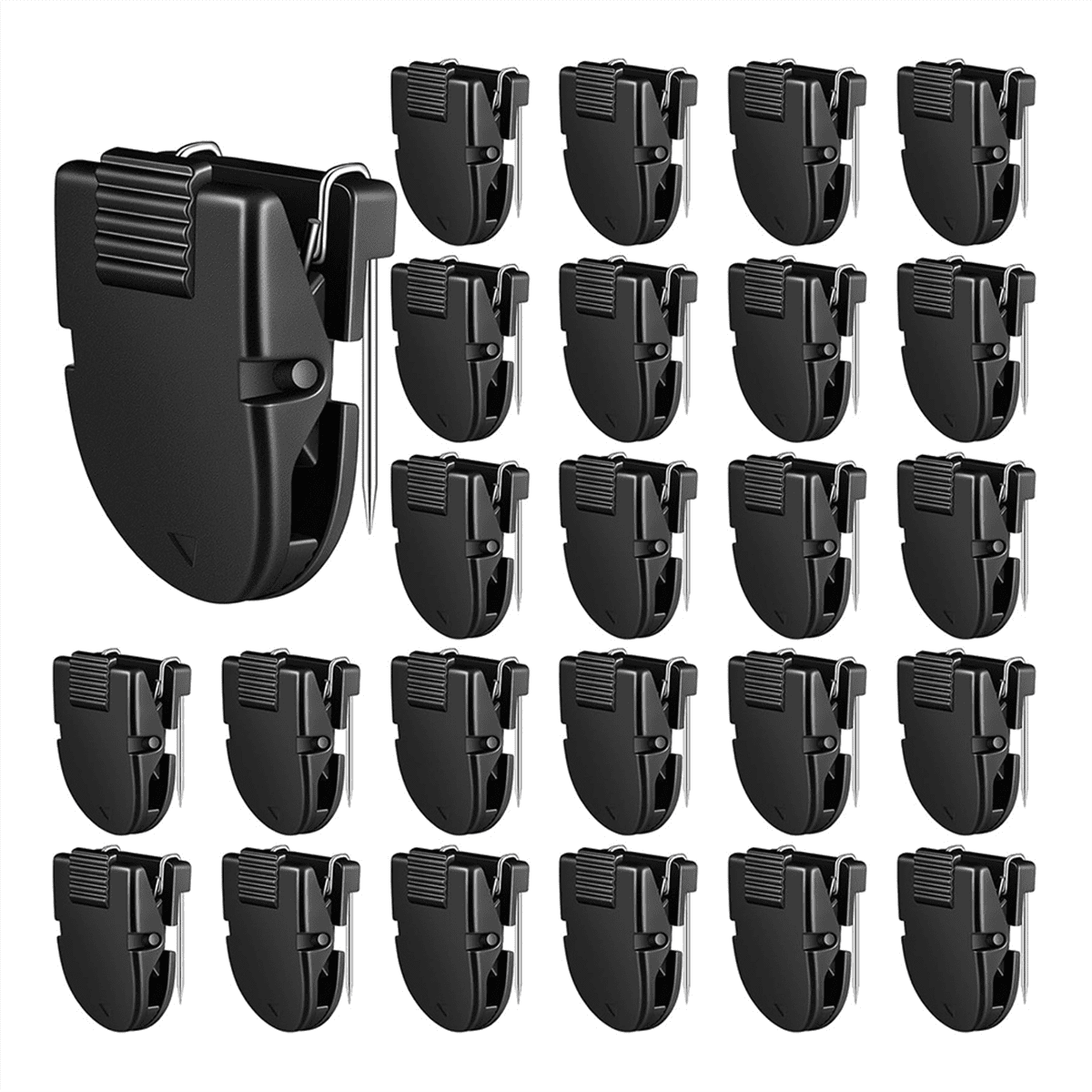 25 Pcs Cubicle Clips Fabric Panel Partition Wall Clip Office Photos for ...
