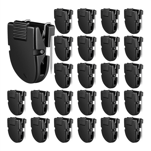 25 Pcs Cubicle Clips Fabric Panel Partition Wall Clip Office Photos for Notes Standard Size