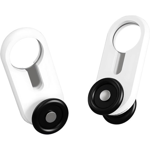 25 Pcs Curtain Tracks Pulleys, Silent Curtain Rail Pulleys for Sliding Window Curtain Systems