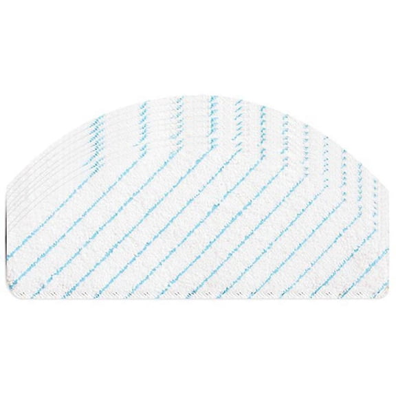 25 Pcs Disposable Microfiber Mopping Pads For Ecovacs Robot Vacuum
