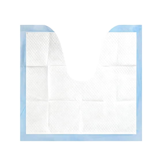 25 Pcs Disposable Toilet Floor Mats, Super Absorbent, Non-Slip, Leak-Proof Urine Splash Guard, Cushioned Bathroom Protection, Individually Wrapped Pads for Home & Travel