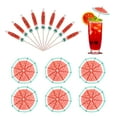 thumbnail image 1 of 25 Pcs Drink Umbrellas Cocktail,3.9 Inch Cocktail Picks Toothpicks, 1 of 6