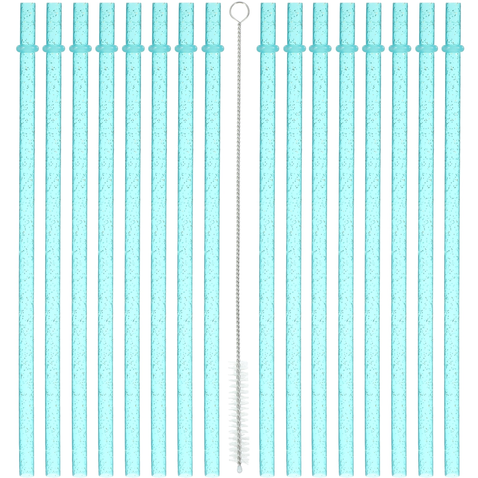 25 Pcs Drinks Smoothie Straws Plastic Cleaner Scrub Brush De Limpieza Drinking Reusable