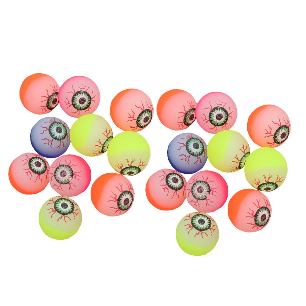 25 Pcs Exploding Eyes Bouncy Balls for Kids Halloween Eyeballs Toy