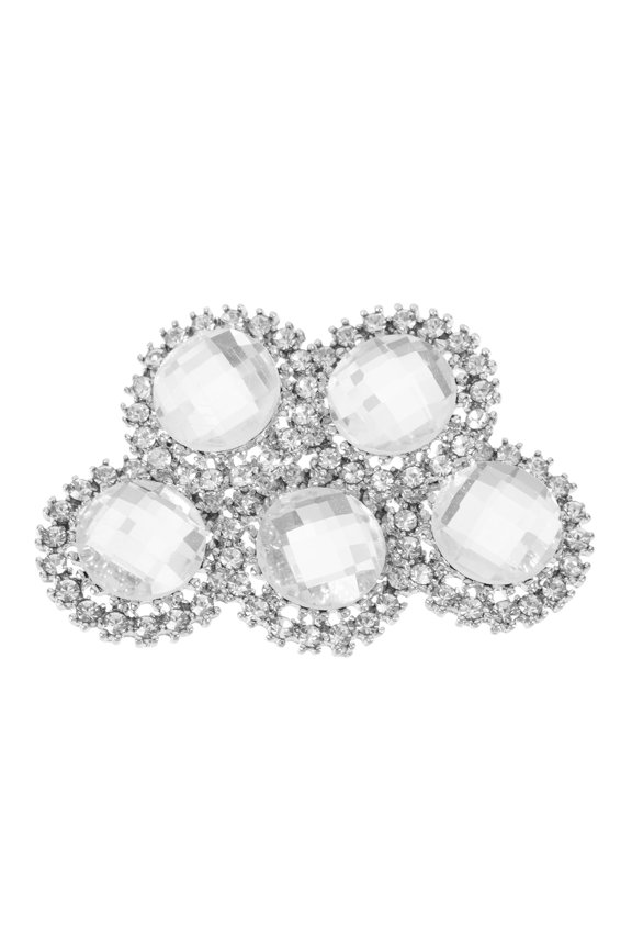 25 Pcs  Exquisite Clothes Buttons Wear-resistant Crystal Buttons Decorative Buttons