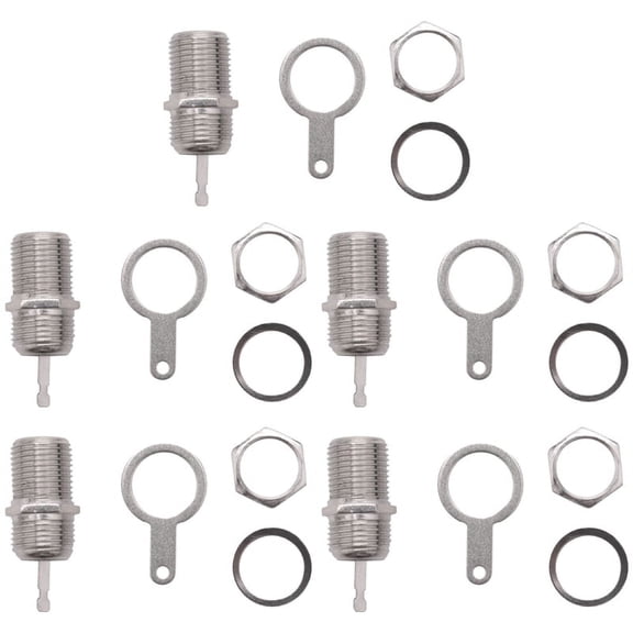 25 Pcs F Type Panel Mounted Socket Female Jack Solder Connector Adapter