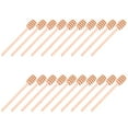 thumbnail image 1 of 25 Pcs Honey Honeycomb Sticks Spoon Milk Tea Stirring Rod Jar, 1 of 6