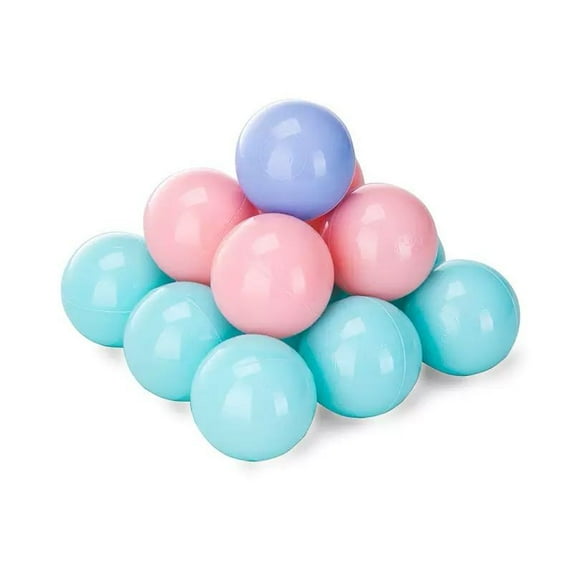 25 Pcs Macaron Ball Toys Balls Plastic Balls for Ball Pit Pool Playpen Babies Kids Children Birthday Parties Toy