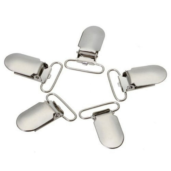 25 Pcs Metal Suspender Clips for Holders, Clip Supplies, Secure Clips Accessories