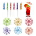 thumbnail image 1 of 25 Pcs Mini Drink Umbrellas Cocktail,Cocktail Pick Toothpicks 3.9 Inch, 1 of 6