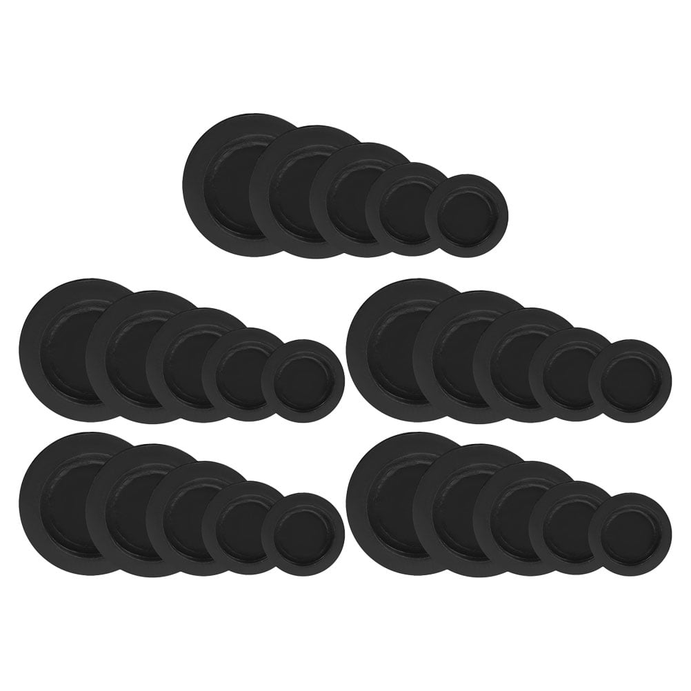 25 Pcs Piggy Bank Bottom Plug Money Jar Jar Insert Plugs Rubber Rubber ...