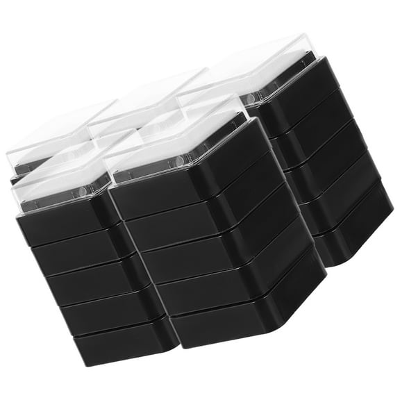 25pcs Blank Square Stamp Pads for DIY Scrapbook Projects