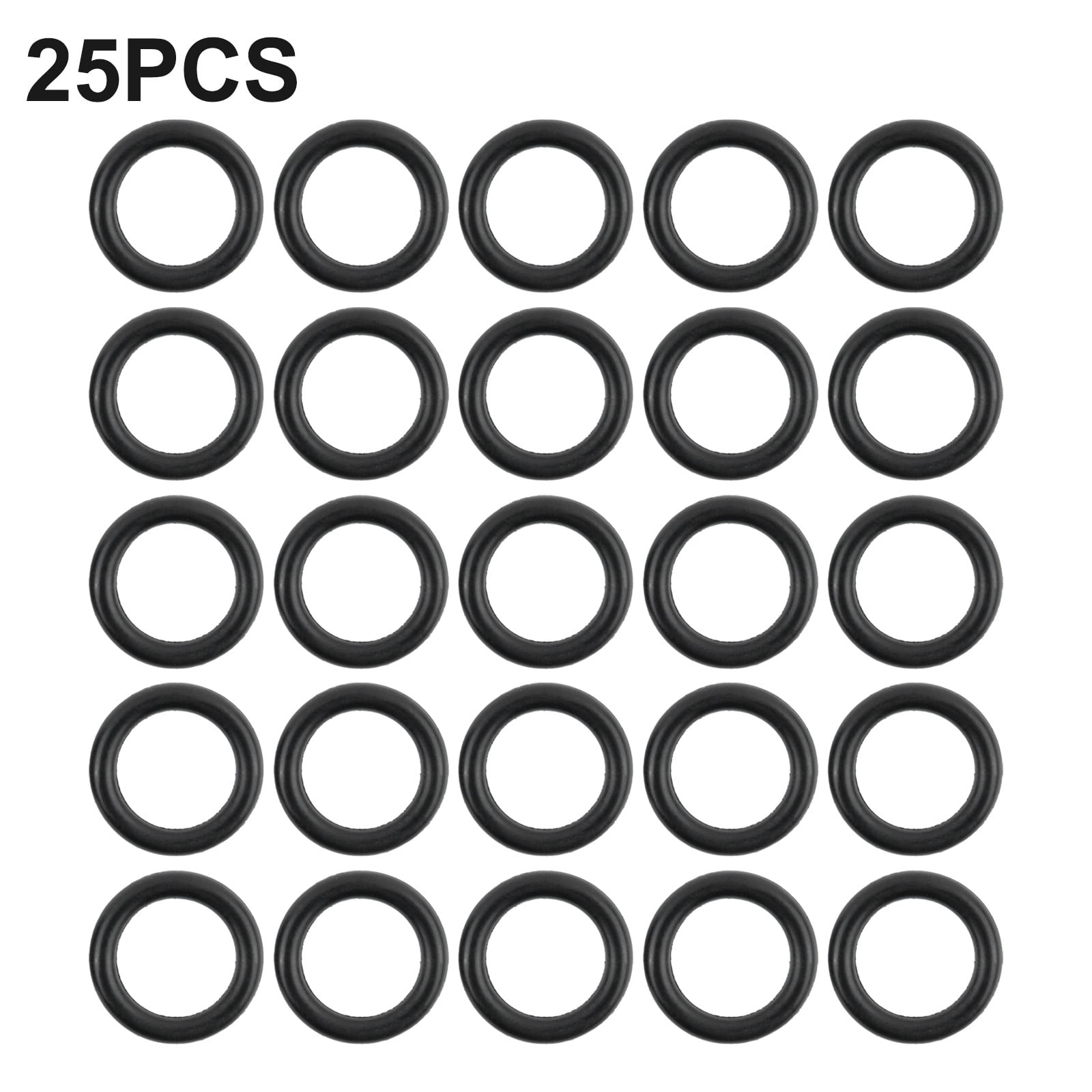 25 Pcs Pressure Washer Orings for 3/8” Quick Connect Fittings Black