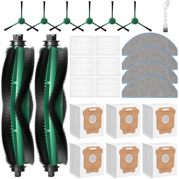25 Pcs Replacement Parts Compatible with iRobot Roomba 105 Vac and Combo Vacuum, 25 Pack