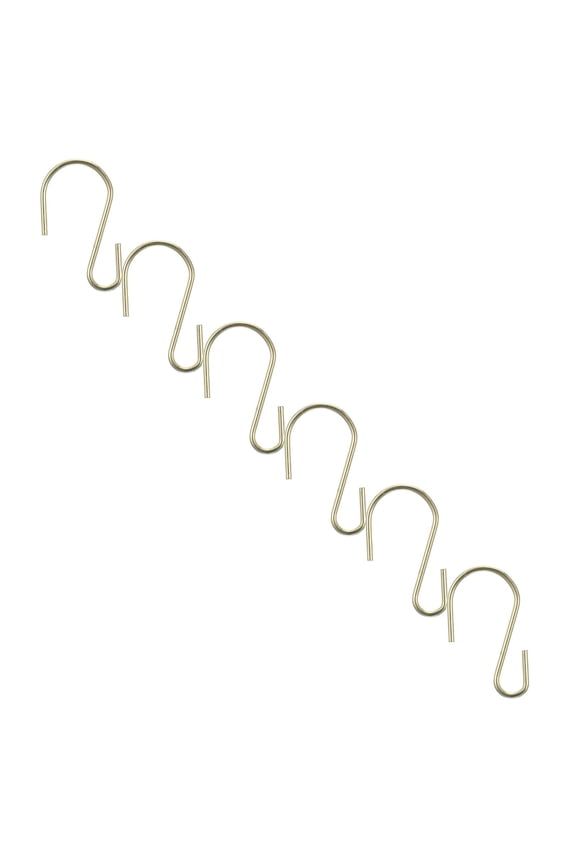 25 Pcs S-Shape Hooks,1 Inch S Hook For Hanging Small Plants,Multi-Functional Small Metal Hangers Hanging Hooks,Small S Hooks For Potted Plants, Keychain,S Hook For Hanging Kitchenware Spoons,25 PCS