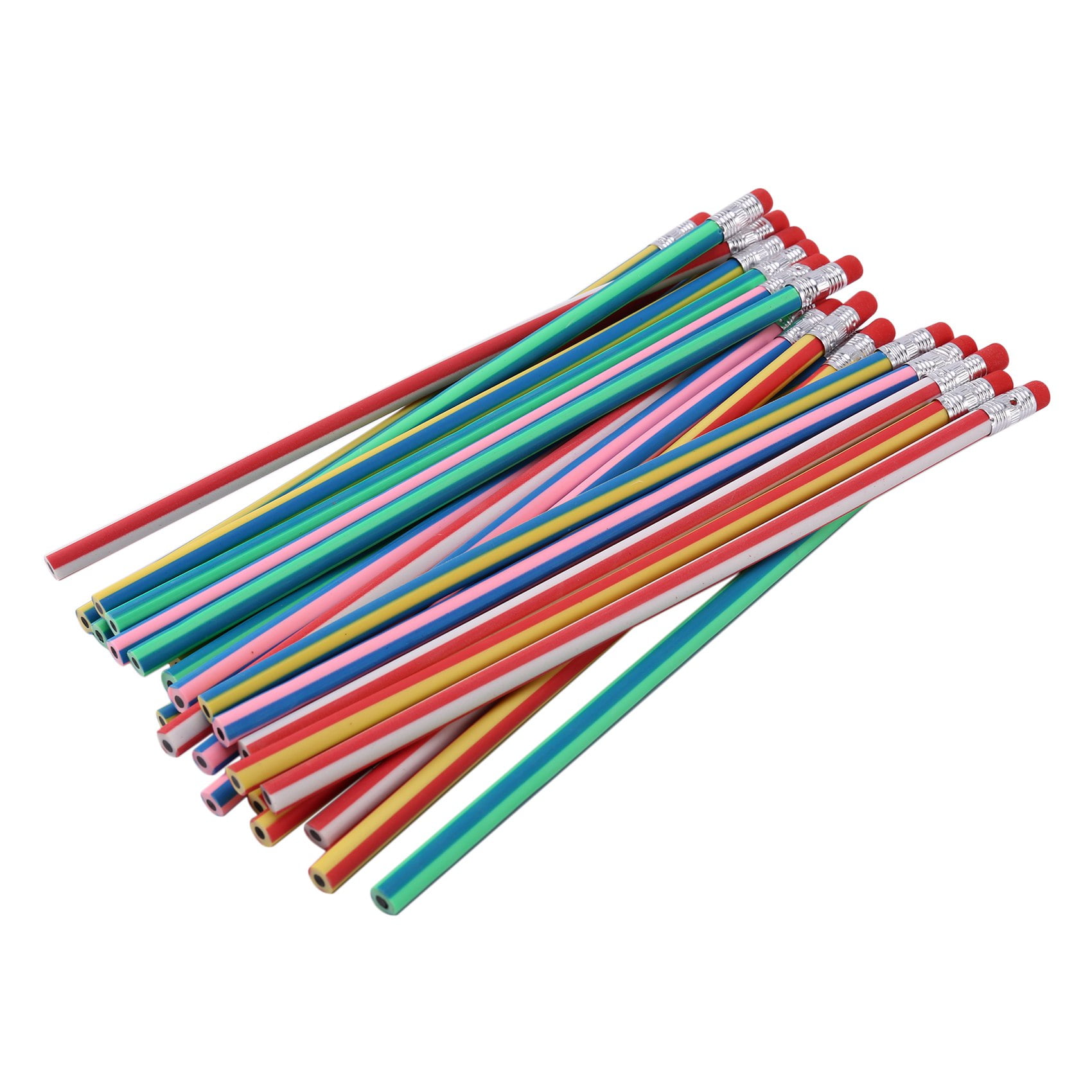 Generic 25 Pcs Soft Flexible Bendy Pencils Magic Bend Toys School  Stationary Equipment For Kids Party Bag Fillers Party Favor Supplies Funny  Gift Idea, Multicolored