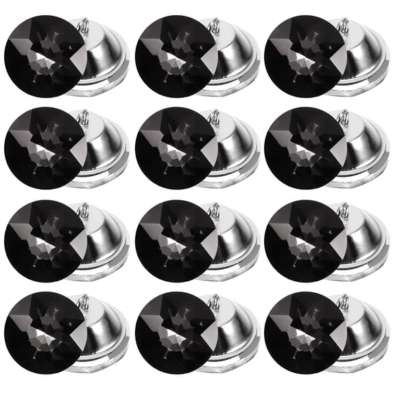 25 Pcs Soft-covered Crystal Buttons Sew on Glass Buttons Sofa Decorative Buttons Sofa Button