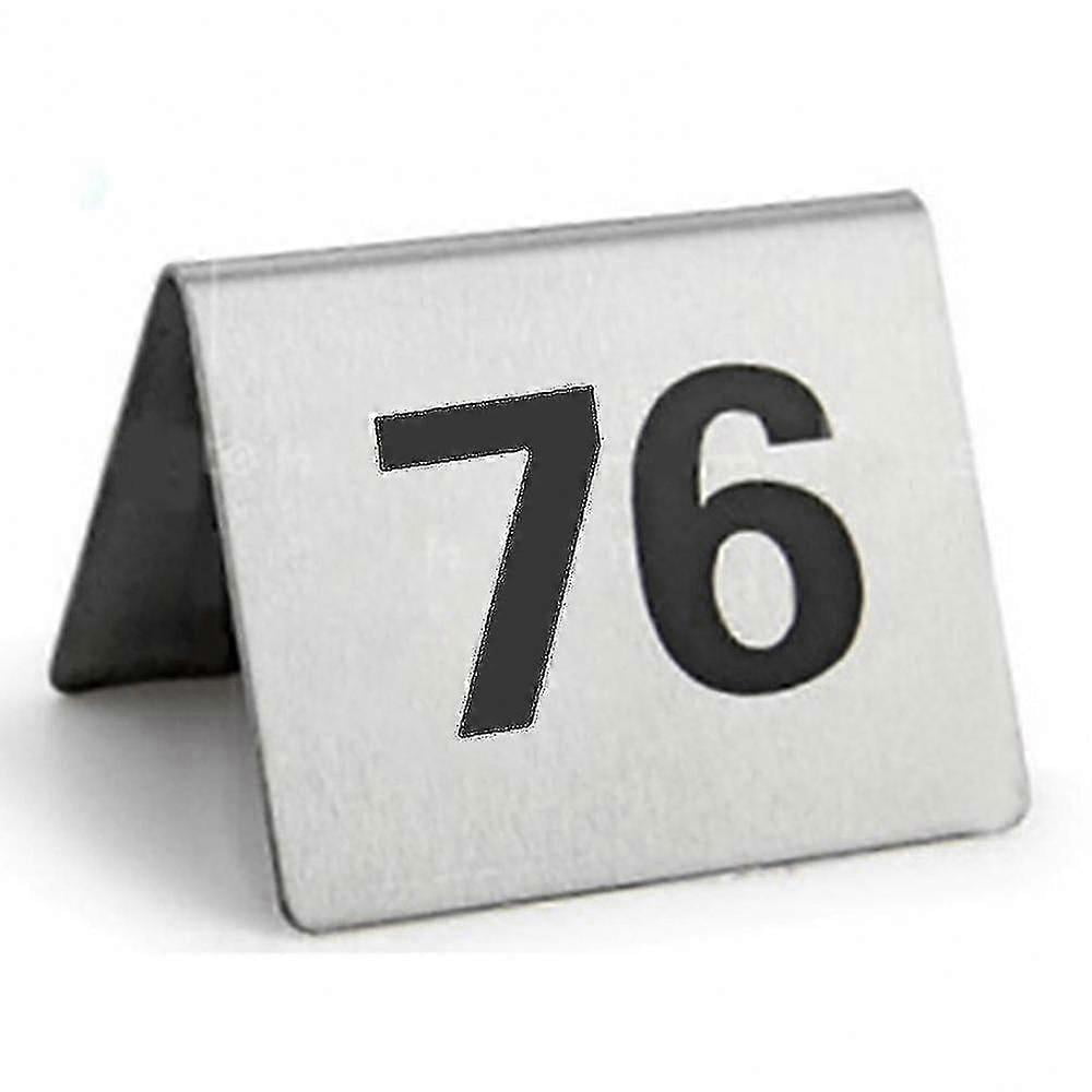 25 Pcs Stainless Steel Table Numbers Stable Base Multipurpose Number ...