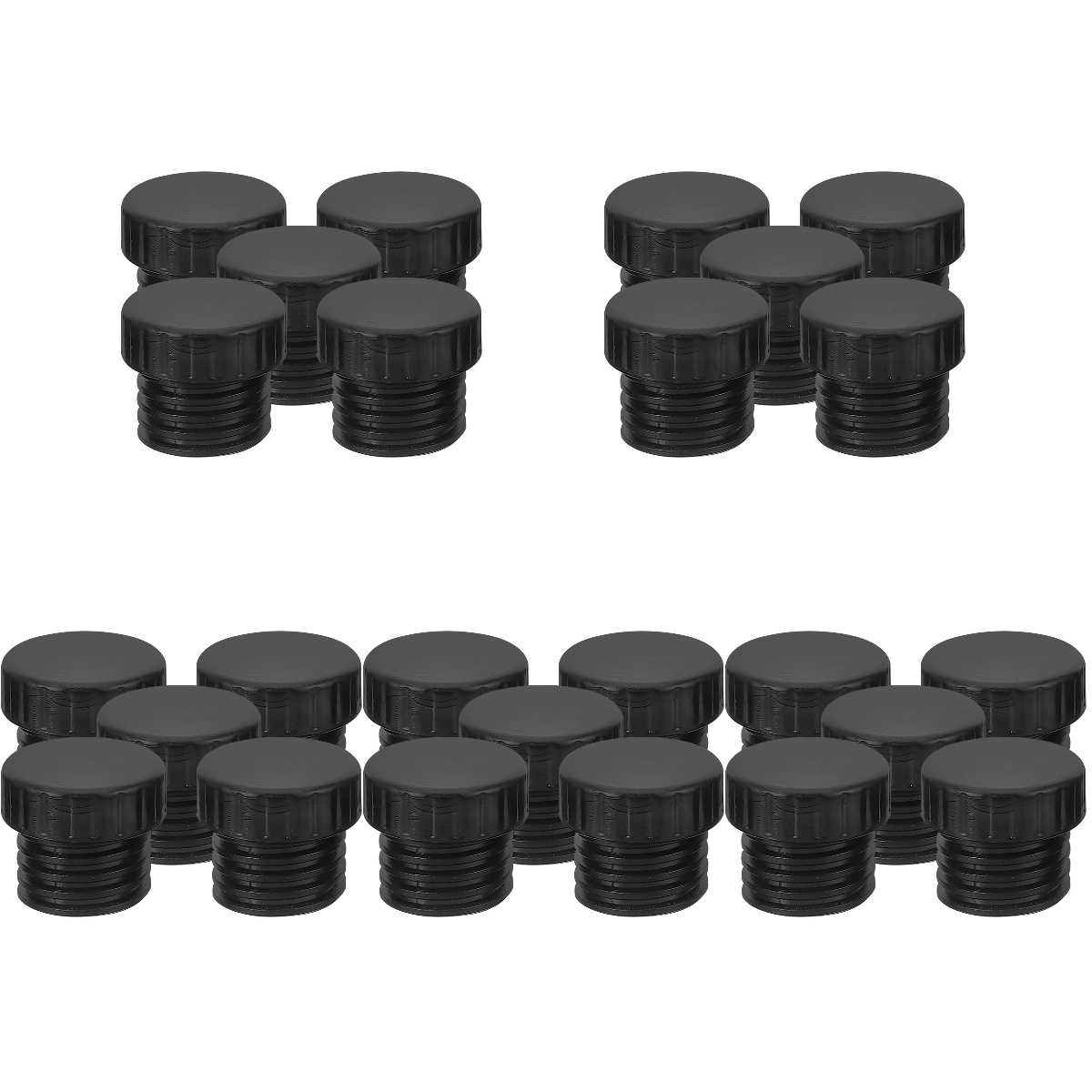 25 Pcs String Light Socket Cap Replacement Part Light Socket Safety Cap