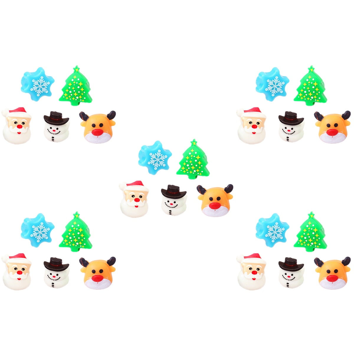 25 Pcs Toy Childrens Toys Flashing Rings Christmas Light Kids Glowing