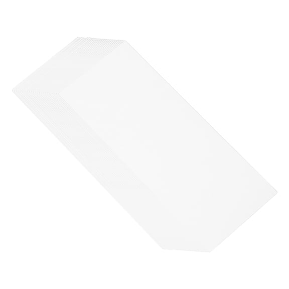 25 Pcs Transparent Seat Card Business Card Acrylic Place Cards for Table Setting Guest Name Cards