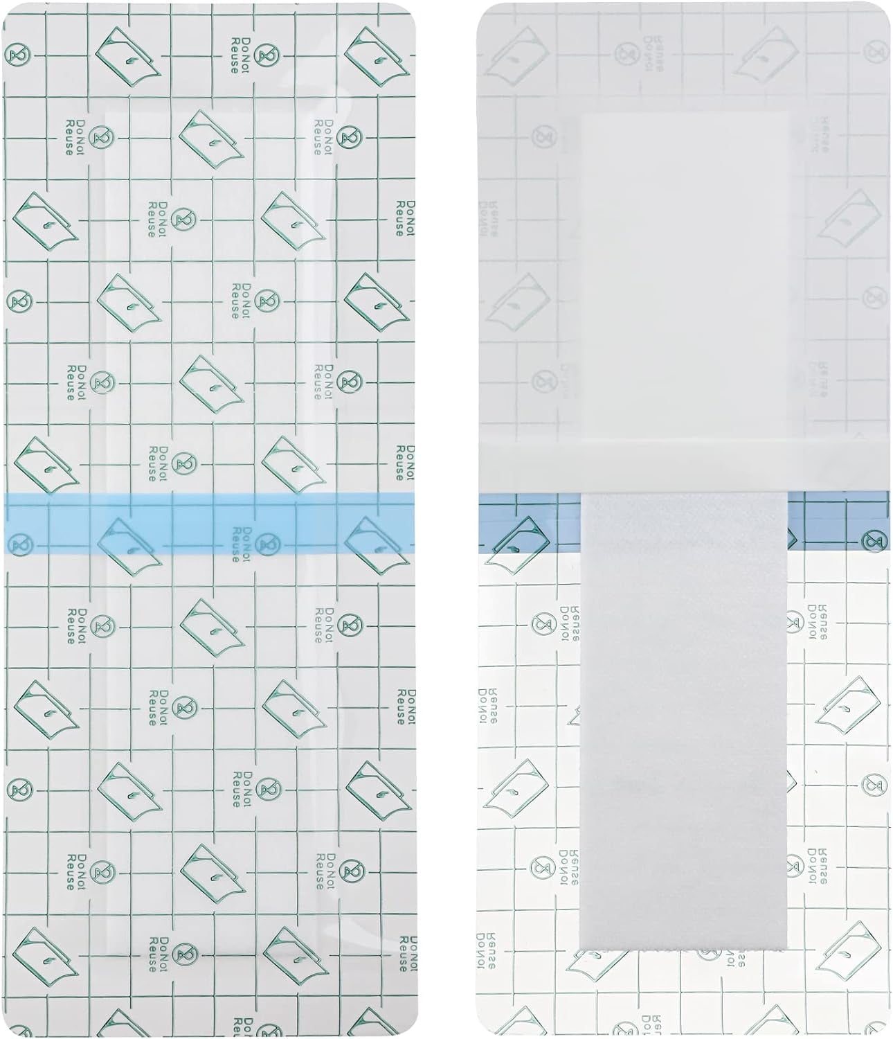 25 Pcs Waterproof Shower Protector Bandage 4"x10" for Post Knee