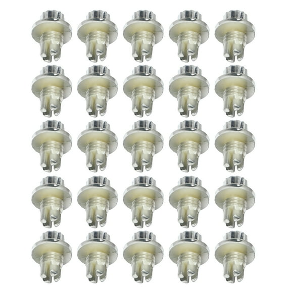 25 Pcs Wheel Rim Rivets Lip Nuts for AH Ds Series Rims Cap Screw Bolt Tire