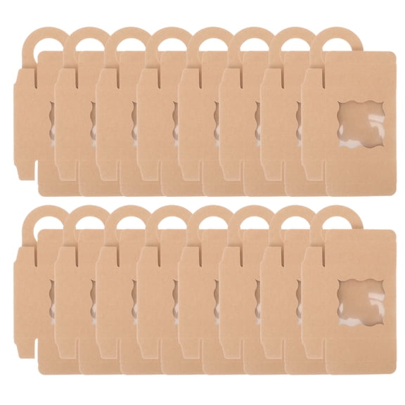 25 Pcs Wine Supply Kraft Boxes Decorative Storage Case Gift Household Organizer Wedding Decoration