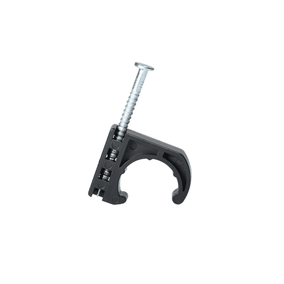 25 Pcs XFITTING 1/2 Inch J-Hook with Nail For Pex Tubing Pipe Support, 26-4-2=25XX