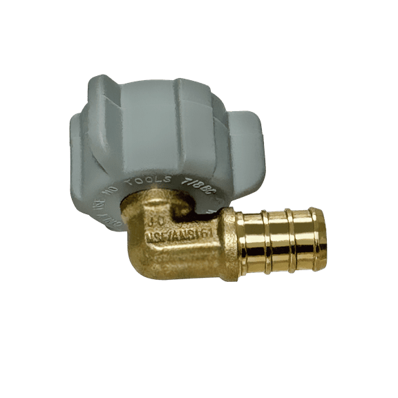 25 Pcs XFITTING 1/2 Inch Pex x 7/8 Inch NPT Female Swivel Elbow, 31-3-2=25X