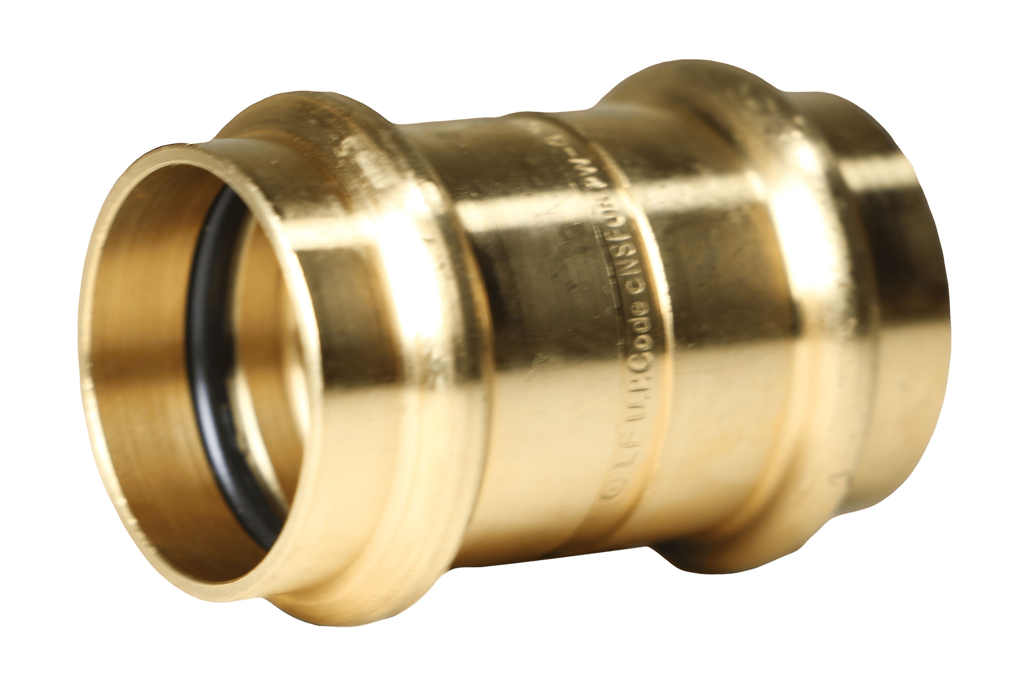 25 Pcs XFITTING 1 in x 1 in Press Coupling, Brass, - Walmart.com