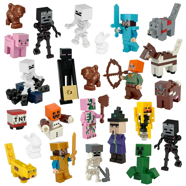 Minecraft Building Block Figurine Toy Party Gift_a