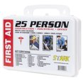 thumbnail image 1 of 25 Person 183 Piece Emergency Medical First Aid Kit OSHA & ANSI Approved w/ Case, 1 of 1