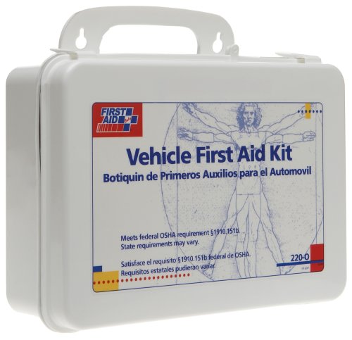 First Aid Only 220-O 25 Person Vehicle First Aid Kit, Plastic Case