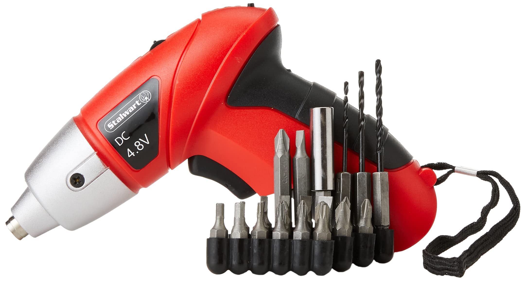 25Piece Electric Screwdriver Set Cordless Drill with LED Work Light