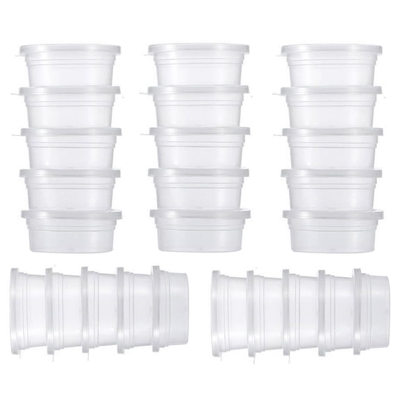 25-Piece Foam Cup and Container Storage Set with Secure Lids for Efficient Home Organization 25PCS