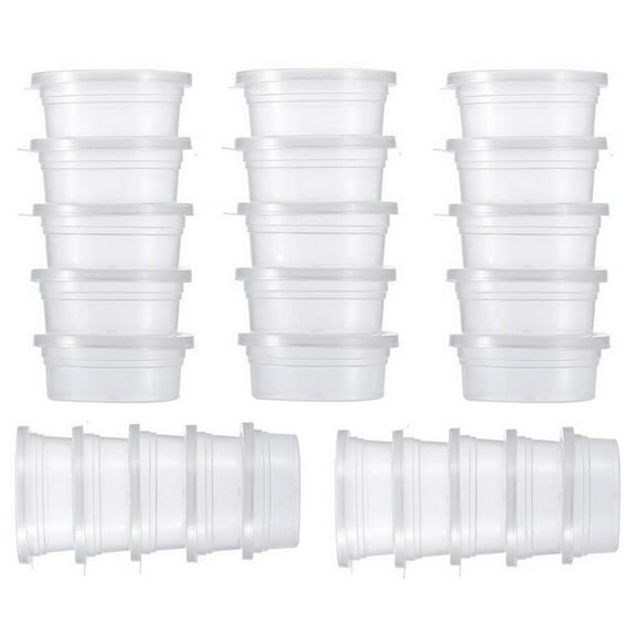 25-Piece Foam Cup and Container Storage Set with Secure Lids for Efficient Home Organization 25PCS