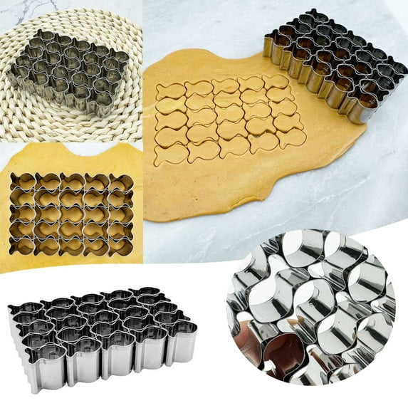 25 Piece Mini Goldfish Cookie Cutters Adorable Fish Shapes For Baking Perfect For Kids' Parties & Baking Projects Durable Material Easy To Clean & Store Biscuit Moulds Easy To Use