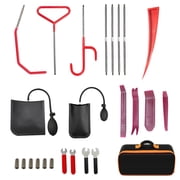 Vehookin 25-Piece Purple Triangular Car Hand Tool Set, Stainless Steel Hand Tool Set