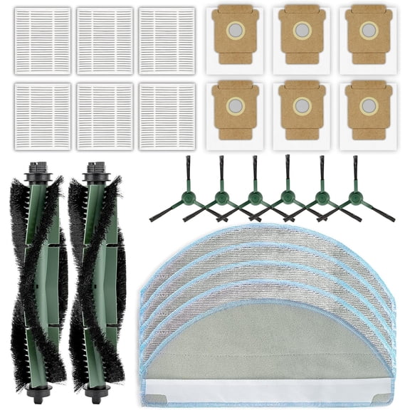 25 Piece Replacement Parts Kit for iRobot Roomba Combo 2 Essential 105 Y051042