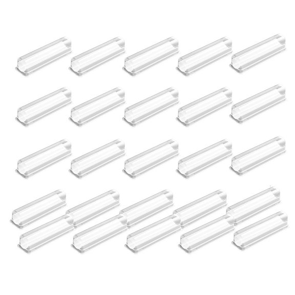 25 Pieces Clear Pastry Boxes Home Accessory for Macarons and Cook for Birthdays Weddings and Festival Gatherings