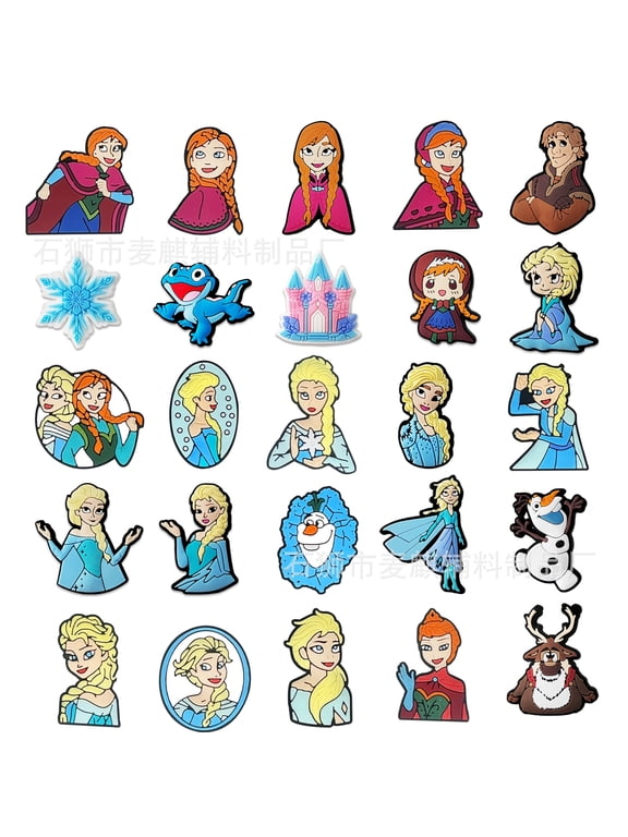 25 Pieces Princess Patches Embroidered Applique Patches Sew on Iron on Patches Fabric Repair Patches for Kids Adult Clothes Jeans Jackets Hats Shoes Backpacks