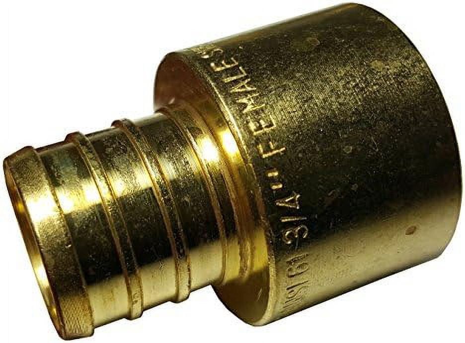 25 Pieces X Female Sweat Adapter Brass Crimp Fittings