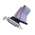 thumbnail image 1 of 25 Pin Female To DB25 Pin Bracket With Cable For Parallel LPT Printer COM Serial Port Motherboard Printer Data Line, 1 of 11