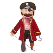 25" Pirate, Peach Male, Full Body, Ventriloquist Style Puppet