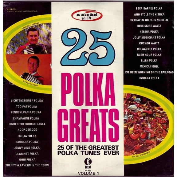 25 Polka Greats Volume 1 (Vinyl)